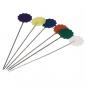 Preview: FLOWER HEAD PINS 50mm (2") - 0,60 mm (Inhalt 50 Stück)